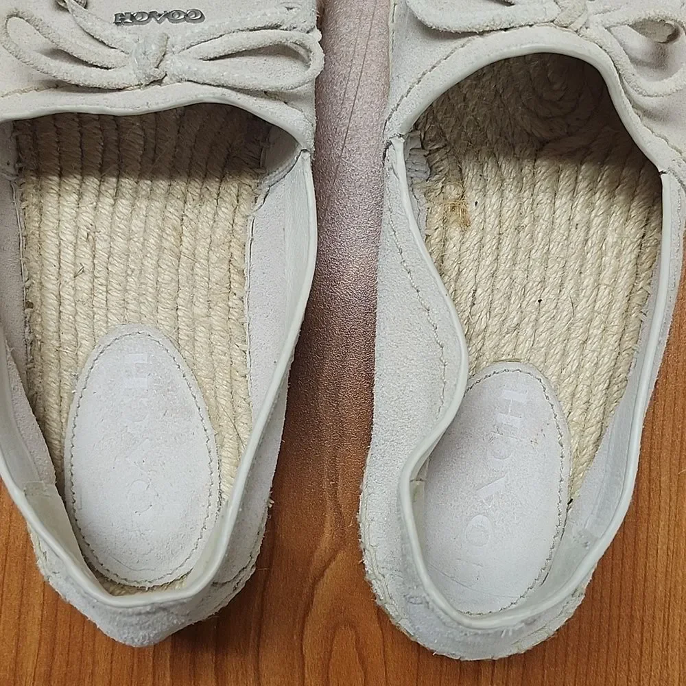 Coach platform espadrilles
